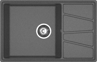 Мойка кухонная GranFest VERTEX V-780L графит